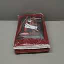 Dchola Wild Rose Velvet Curtains for Bedroom Window with Back Tab, Super Soft Vintage Luxury Heavy Drapes, Room Darkening Thermal Insulated Curtain for Living Room, W52 by L63 inches, 2 Panels