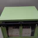 Gourmia French Door Digital Air Fryer Oven - XL 37QT Capacity, 12 Presets, FryForce 360 Tech, Dehydrate, Proof, Slow Cook, Fits 13 Pizza, 1700W, Green