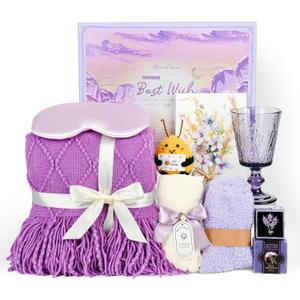 Birthday Gifts for Women, Idea Lavender purple gifts for Mom Her Best Friends Sister, Lavender Christmas for Her