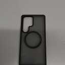 TORRAS Magnetic Shockproof for Samsung Galaxy S25 Ultra Case, Fit for MagSafe, 4X Military Grade Protection, Translucent Slim Case for Samsung S25 Ultra Case Anti-Fingerprint Anti-Scratch, Black