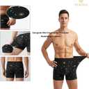 6 x Mens Underwear Cotton Boxer Briefs Soft Breathable Moisture-Wicking Shorts No Ride Up Underwear for Men Pack 6 (XXL)