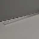 Shower Door Side Seal Strip 4 Pack x 39 Inch H for 3/8" Thick Glass Frameless Shower Door Bottom Seal Strip Door Sweep Ultra Clear Rubber Shower Door Leak Guard