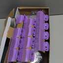 Conair Hot Rollers for Long, Medium & Short Hair, 12 Ceramic Flocked 1-Inch and 1-Inch Heated Hair Rollers with Clips, Hot Curlers for Women, Volume & Curls