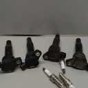 Ignition Coil Packs & Spark Plugs Compatible with V6 3.5L 3.5 2009-2020 Nissan Maxima Murano Altima Pathfinder Quest, Infiniti Q50 Q70 QX60 EX35 FX35 G25 G35 M35h, UF550, Pack of 6