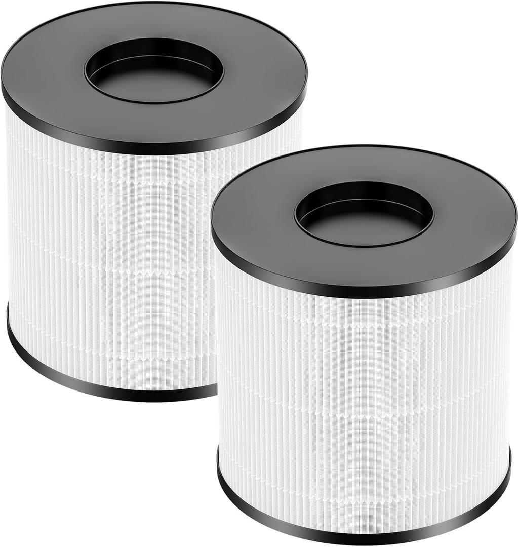 2 Pack 3389 HEPA Replacement Filter Compatible with Bissell MYair+ and MYair HUB 2905A 3179A, Part Number 3389