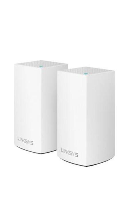 Linksys - Velop AC2600 Dual-Band Mesh Wi-Fi 5 System (2 Pack) - White