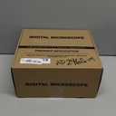 Coin Microscope with Light, 4.3-Inch LCD 1000X - 1080P Video, Rechargeable, 8-LED Ring + 2 Aux Lamps, USB Type-C PC Connect, Coin Magnifier, Coin Magnifier Microscope for Error Coins