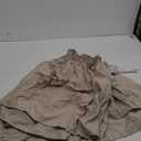 Wrap Around Dust Ruffle Bed Skirt - Cream - for King Size Beds with 21 Inch Drop - Easy Fit Elastic Strap - Adjustable Pleated Bedskirt w/Brushed Fabric - Wrinkle Free - for Women, Men, Kids & Teens
