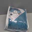 CONRUSER Recliner Chair Covers, 4-Piece Velvet Stretch Recliner Slipcover Single Seat Couch Cover Soft Furniture Protector with Pocket (Turquoise)