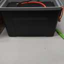 SUNAPEX Smart Battery Box 12V/24V Power Center - Multi Ports & Circuit Breaker for Trolling Motor, Marine,RV & Solar Panel (No Battery)