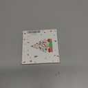 Christmas Ornaments, 3.5 Inch Ceramic Owl Hanging Ornament, Christmas Tree Ornaments, Gifts for Family, Xmas Gifts, Unique Gift Idea, Perfect for Holiday Party, Tree, Window, Wall Decor