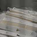 Christmas Tree Fence Decor - Quick Setup Beautiful Holiday Decor Freestanding Circle Barrier for Indoor Xmas Decorations, Creates a Festive & Cozy Ambiance, White