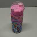 Dan&Darci Decorate Your Own Glow-in-The-Dark Water Bottle Kit for Girls - Easter Gifts for Girl Ages 4-6 5-7 6-8 - 4 5 6 7 8 Year Old Birthday Gift Ideas - Arts and Crafts for Kids Age 6-8