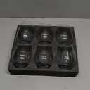 Chouggo Stemless Wine Glasses Set of 6, Hand Blown Premium Crystal Red Wine or White Wine Glass 18Oz - Hand Crafted by Artisans - Gifts for Women, Men, Wedding, Anniversary, Christmas, Birthday