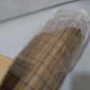 UNISHADES Cordless Bamboo Roman Shades for Windows, Blinds Size (45.5" W 64" H) Colour (Highfield Teak)