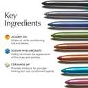 Thrive Causemetics Infinity Waterproof Eyeliner Pencil, Built In Sharpener & Smudge Tip, Long Lasting, Smudge Proof, Hyaluronic Acid & Shea Butter, Vegan, Cruelty Free, Nalie (Chocolate Brown Shimmer)