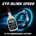 2 x Ultra-Thin Super Glue Liquid Kit 2.3 oz, Fast Drying Clear Superglue for Plastic Metal Glass Shoe 3D Printing, Instant Cyanoacrylate Adhesive for Woodworking Stabilizing CA Finish Jewelry Inlay