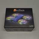 Swifsen Drones for Kids with Camera, Rc Drone Indoor Small Helicopter, Birthday Gifts for Boys and Girls Beginners Friendly, Mini Quadcopter Toy With 2 Batteries, Propeller Protect, Altitude Hold