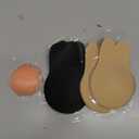 Sticky Bra Strapless Sticky Invisible Push up Silicone Bra for Backless Dress with Nipple Covers Adhewekjsdddd