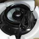 mychiii 8 Inch Inline Duct Fan, 720 CFM Ventilation Exhaust Blower with Steel Housing, 813 Pa High Static Pressure, 3000 RPM for Grow Tent, Greenhouse, Basement, Kitchen HVAC