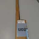 Ivilon Window Curtain Rod Decorative End Cap Design, 1 Inch Rod, 28 to 48 Inch. Black