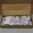 Wall Mounted Clothes Rack 52.6in, Industrial Pipe Clothing Racks Wall Mount, Heavy Duty Detachable Iron Garment Bar, Saving Space, Multi-Purpose Hanging Rod for Bedroom, Laundry Room, 1 Pack