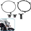 For Suzuki C50/C90 7" LED Headlight Adapter V2 Clamp Ring Kit Boulevard 2005-13