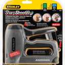 STANLEY SharpShooter Plus Nail Gun, Heavy Duty, Gray/Black (TR250)