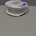 TONIFUL 1-1/2 Inch Wide White Wired Chiffon Ribbon Sheer Organza Ribbons for Crafts Floral Bouquets Wedding Car Party Decorations Valentine's Day Gift Wrapping Bow Making Tree Wreaths Decoration Pack Of 2