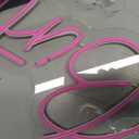 22x16.9 Inch Large Happy Birthday Neon Sign, Dimmable Pink LED Neon Light Sign for Party Backdrop, USB Wall Decor for Bedroom,Reunion,birthday