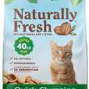 Naturally Fresh Cat Litter Made From Walnut Shells, 1-2 Cats, Unscented, Upcycled, Easy Scooping, Sustainable, 40 Lbs : Pet Supplies