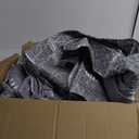 King Size Quilt Set Grey Bedspread (108 x 96 inches) Coverlet Sets Lightweight Bed Quilt - Striped Triangle Pattern - Reversible All-Season Coverlet Bedding Cover with 2 Shams (King, Grey)