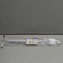 Yafa Home Fashion Heavy Duty Single Standard Adjustable Curtain Rod Hardware Included, Projection distance from the wall 2.5 inches(White, 26"-48")