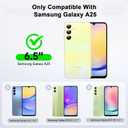 LeYi for Samsung Galaxy-A25-5G-Case: Samsung A25 5G Case with 2 Pack HD Screen Protector, Soft Liquid Silicone Shockproof Anti-Scratch Phone Case for Galaxy A25, Purple