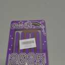 Graduation Money Holder Wooden Frame - Double Side Cash Holder for Class of 2025 Students - Creative Graduation Celebration Party Decoration Supplies - Keepsake Gift for Grads(Purple) - A06