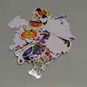 OHOME Halloween Stickers | 100 PCS Halloween Party Favors - Halloween Games Toys Gifts Party Supplies - Crafts Accessories Treats Bulk for Classroom