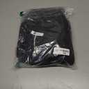 Runcati Mens Trench Coat Single Breasted Slim Fit Mid Long Jackets Casual Fall Windbreaker Overcoat (X-Large, Black)