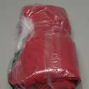Hot Pink Curtains 45 Inch Length for Bedroom 2 Panel Pocket Back Tab Short Small Magenta Curtains for Living Room Semi-Sheer Linen Light Filtering Curtain for Kitchen Bathroom Raspberry Fuchsia 52x45