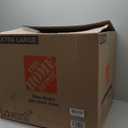 Handwoven Wicker Harvest Basket with Handle, Natural Storage and Picnic Basket, 15.7x13x15 Inches