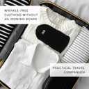 Travel Steamer for clothes - 25 Sec Fast Heat Up & Incl. Travel Accessory I Portable Size Clothes Steamer for clothing iron I Mini Plancha a vapor para ropa steam Hand Handheld Steamers I By LEBENLANG