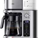 Braun MultiServe Plus 10-Cup Drip Coffee Maker, Auto Start, Cold Brew