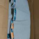 10x13 Modern Abstract Faux Wool Accent Rug for Living Room Low Pile Ultra Soft Stain Resistant Non Slip Non Shedding Throw Rug for Bedroom Home Decor, Multi Color