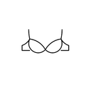 Women's Bra Black XL