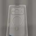 Miracase Magnetic for iPhone 17 Pro Case 6.3" [Compatible with MagSafe] Full-Body Phone Case with Built-in Glass Screen Protector & Camera Control,Drop Proof iPhone 17 Pro Cover, Clear