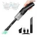 Auloea Portable Mini Car Vacuum Cleaner, High Power Cordless(400g) Handheld Rechargeable Vacuum Cleaner for Desk V06