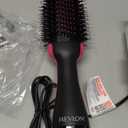 REVLON One-Step Volumizer Hair Dryer and Styler  Easy Salon-Style Blowouts  Less Frizz, More Shine, and Reduced Heat Damage, for All Hair Types and Lengths (Black) (1.0 VOLUMIZER)