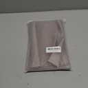 JIYUAN Standard Size Pillowcases, Set of 2-100% Washed Cotton with Envelope Closure, Linen-Like Textured, Soft, Breathable & Durable for All Seasons,Heathered Mauve Brown