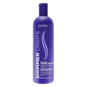 Clairol Professional Shimmer Lights Purple Shampoo fl. Oz | Neutralizes Brass & Yellow Tones For Blonde Silver Gray Highlighted Hair (16 Fl Oz (Pack of 1)) Clairol Professional Shimmer Lights Purple Shampoo fl. Oz | Neutralizes Brass & Yellow Tones For Blonde Silver Gray Highlighted Hair (16 Fl Oz (Pack of 1))