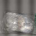 Ohuimrt 30 PCS Clear Plastic Gift Bags with Handles, 5.9 x 6.3 x 2.8 Inches Reusable Party Favor Bags with Ribbon Transparent Gift Wrap Bags Bulk for Weddings Birthdays