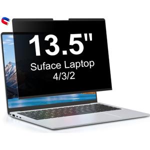 Magnetic Privacy Screen for 13.5 Inch Microsoft Surface Laptop 4/3/2, Removable Anti Glare Surface Laptop 13.5 Screen Protector, Blue Light Filter, Anti Spy Easy Install